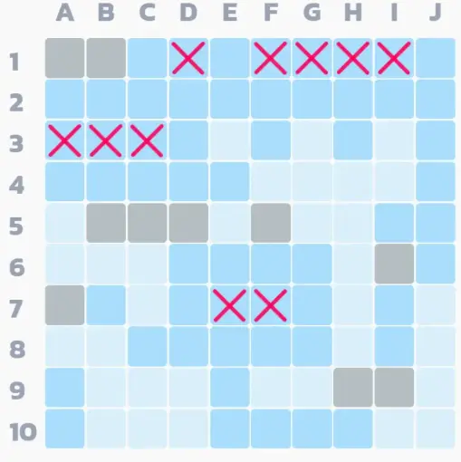 Preview of Battleship game